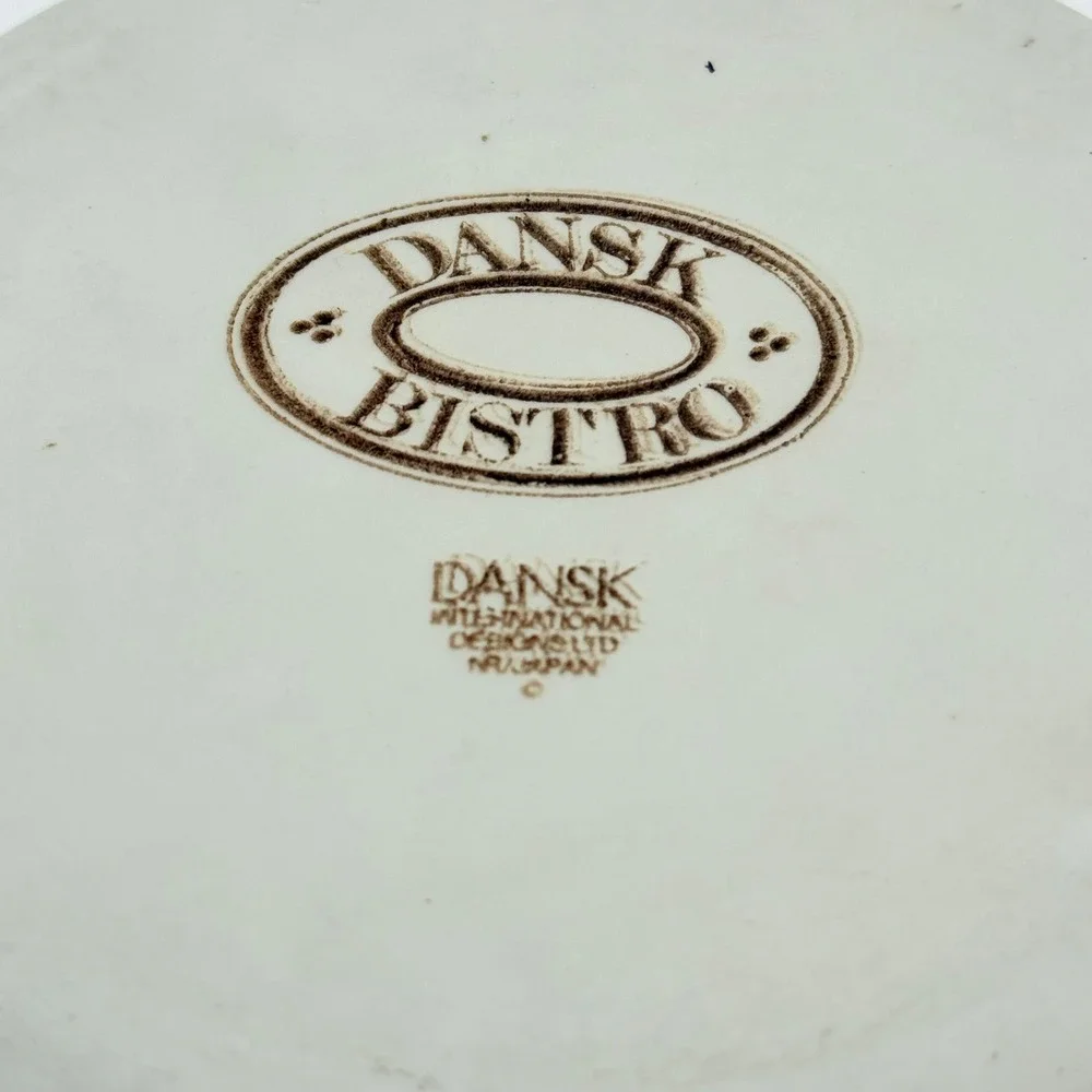 Dansk Christianshavn‎ Bistro Blue Rim Soup Bowls, Set of 2 – Japan